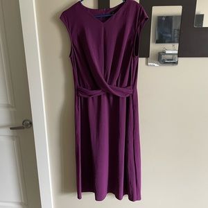 Purple dress